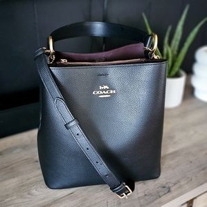 Coach town bucket bag black